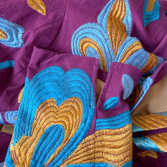 Anthropologie Ett:twa Woodstock Embroidered Jacket | NWT | Artisan Boho | L - Picture 8 of 10